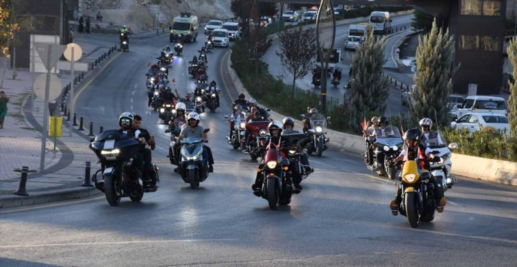 Gaziantep'te 12. Gaziler Sürüşü Etkinliği Gerçekleştirildi