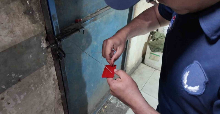 Gaziantep'te 2 ton bozuk kuru pasta imha edildi