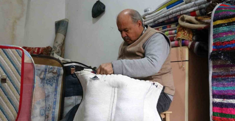 Gaziantep'te 45 Yıllık Semerci Ustası Anılarla Yaşıyor