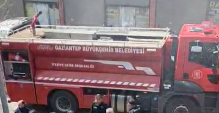 Gaziantep'te Ayakkabı İmalathanesinde Yangın Paniği