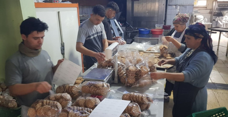 Gaziantep'te Bayram Kömbesi Hazırlıkları Devam Ediyor