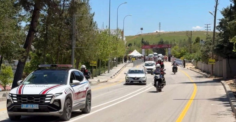 Gaziantep'te Bisiklet Yarışları İçin Jandarmadan Geniş Güvenlik Önlemleri