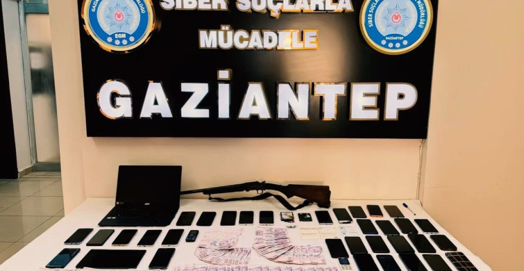 Gaziantep'te Dolandırıcılık Operasyonu: 58 Gözaltı