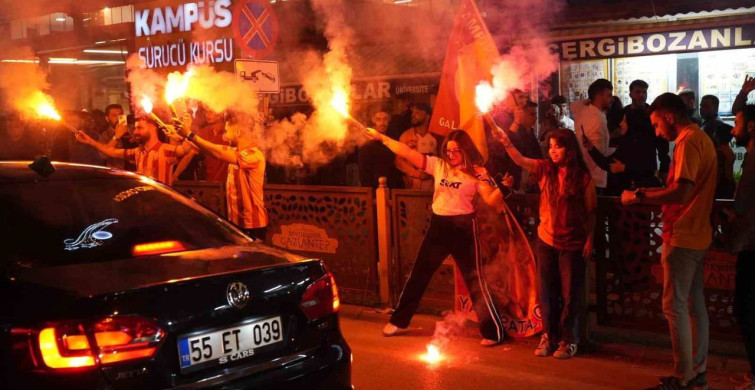Gaziantep’te Galatasaray’ın 26. Şampiyonluğu Coşkuyla Kutlandı