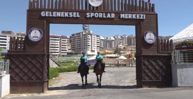Gaziantep’te jandarma atlı birlikleri görev başında