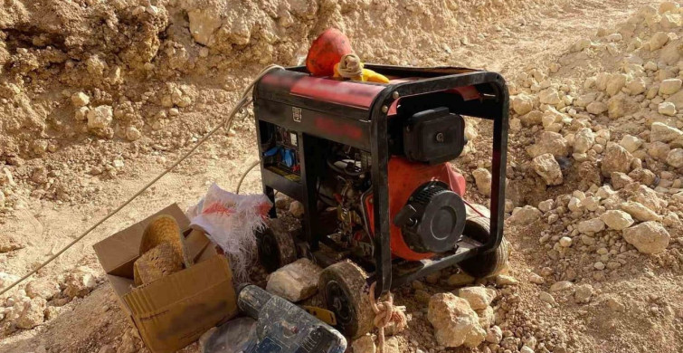 Gaziantep'te Kaçak Kazı Yapan İki Şahıs Yakalandı