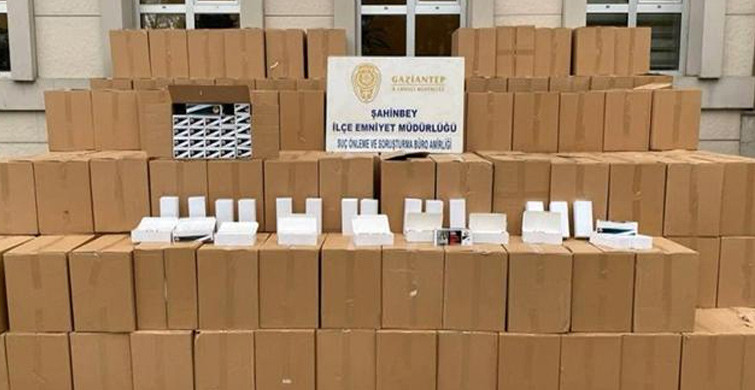 Gaziantep'te Kamyonetten 2 Milyon 900 Bin Gümrük Kaçağı Makaron Çıktı