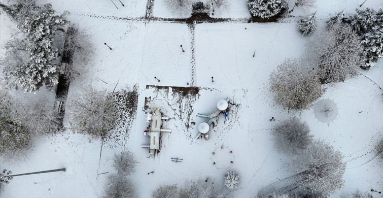 Gaziantep'te Kar Yağışı Hayatı Olumsuz Etkiledi