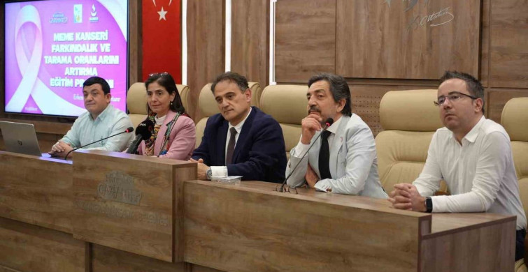 Gaziantep'te Meme Kanseri Farkındalık Eğitimi Düzenlendi