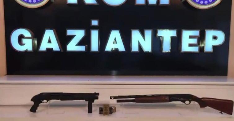 Gaziantep'te Ruhsatsız Silah Operasyonu: 6 Silah ve 1 Gözaltı