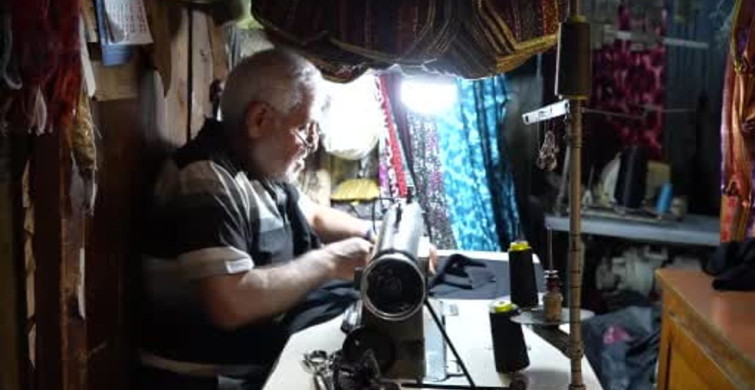 Gaziantep’te sıcak havalar şalvara ilgiyi artırdı