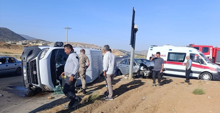 Gaziantep'te Şiddetli Kaza: 6 Yaralı