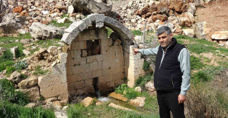 Gaziantep’te Tarihi Çeşmeler Yeniden Su Akıtıyor