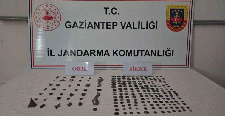 Gaziantep'te Tarihi Eser Kaçakçılığı Operasyonu