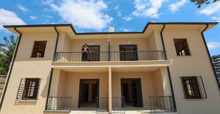 Gaziantep'te TCDD Lojmanlarının Restorasyonu İncelendi