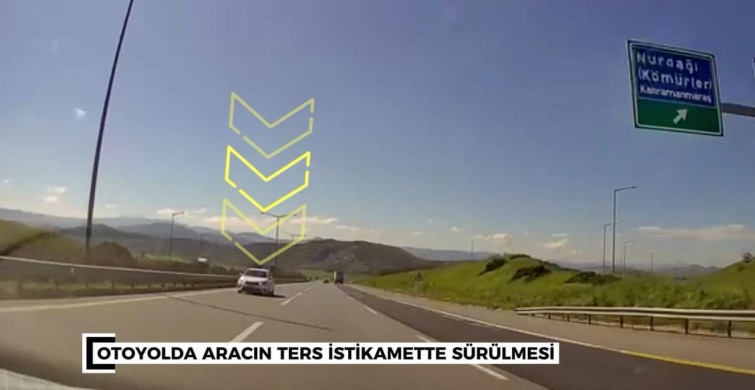 Gaziantep'te Ters Yönde Seyreden Sürücüye 90 Bin TL Ceza