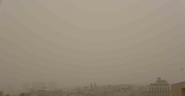 Gaziantep'te Toz Taşınımı Hayatı Olumsuz Etkiliyor