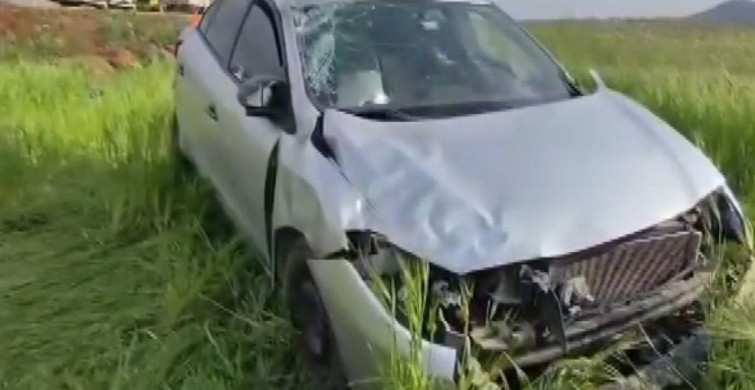 Gaziantep'te Trafik Kazası: Tarlaya Uçan İki Araçta 5 Yaralı