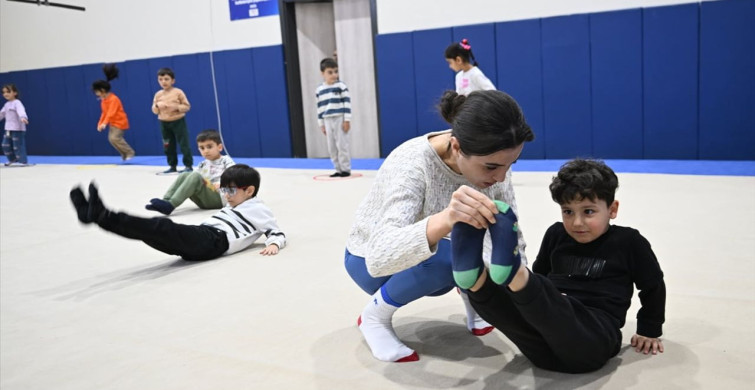 Gaziantep'te Uluslararası Standartlarda Yeni Cimnastik Salonu Açıldı