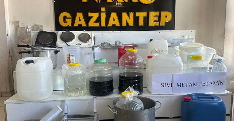 Gaziantep'te Uyuşturucu İmalatına Operasyon: 3 Tutuklama
