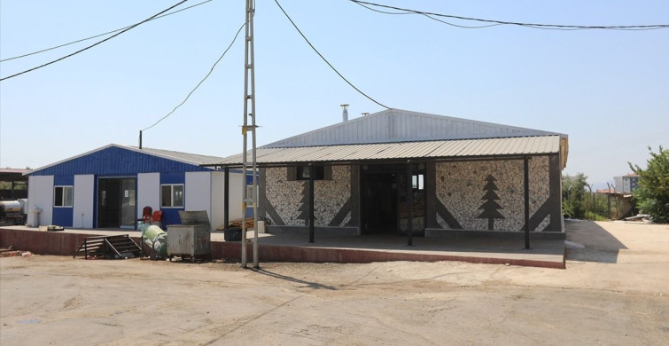 Gaziantep'teki Kapatılan Konteyner Kentlerdeki Malzemeler Geri Dönüştürüldü