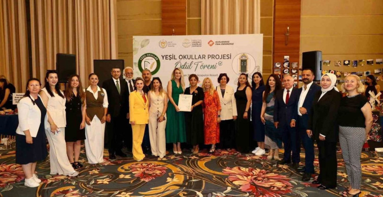 Gaziantep'ten Yeşil Okullar Projesi'nde önemli başarı