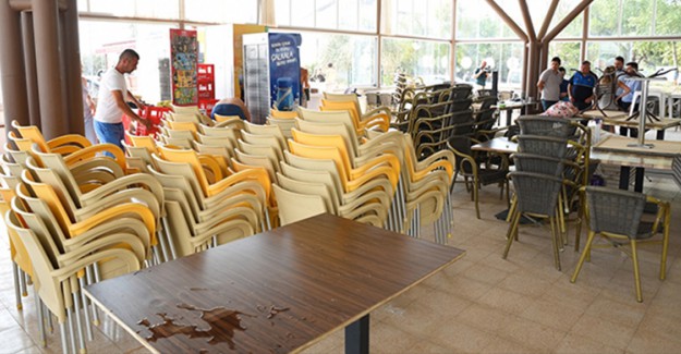 Gazinin Darp Edildiği Kafe Mühürlendi