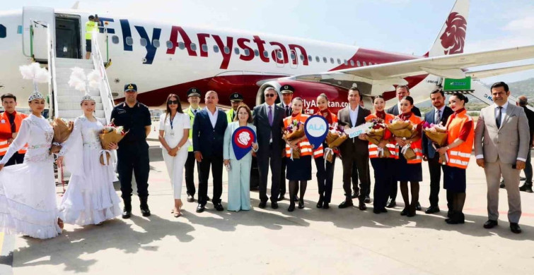 Gazipaşa-Alanya Havalimanı’na Kazakistan'dan Direkt Uçuşlar