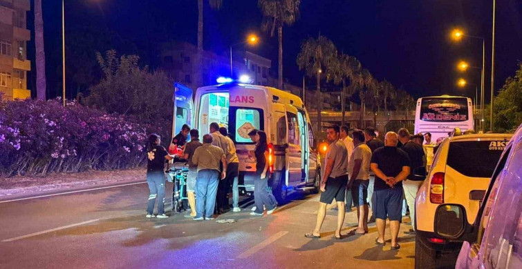 Gazipaşa'da araç çarpması sonucu yaya yaralandı