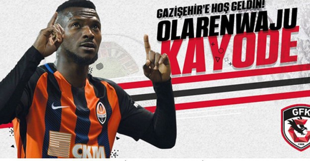 Gazişehir Gaziantep, Olarenwaju Kayode'yi Renklerine Bağladı