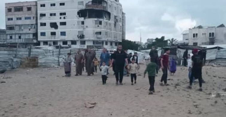 Gazze’de Kurban Bayramı Coşkusu