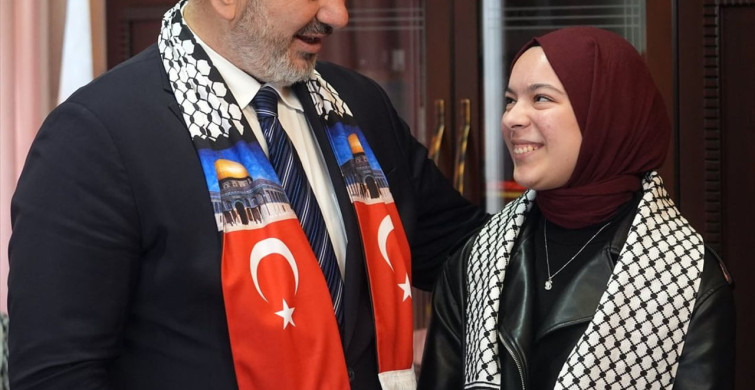 Gazzeli Meryem, Cumhurbaşkanı Erdoğan ile Buluştu