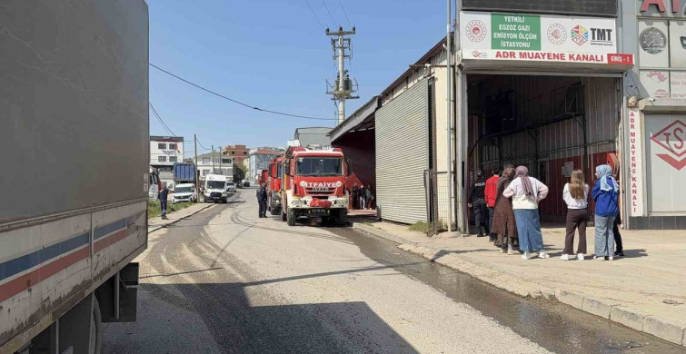 Gebze'de Yangın: İtfaiye Hızla Müdahale Etti