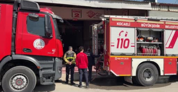 Gebze'de Yangın Paniği: İtfaiye Ekibi Zamanında Müdahale Etti
