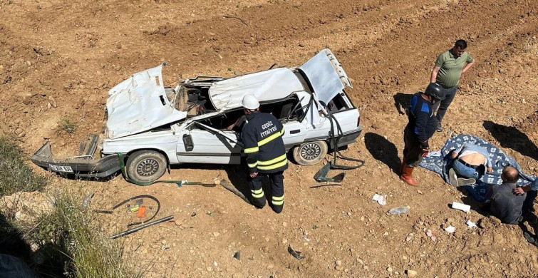 Gediz'de Trafik Kazası: 2 Yaralı