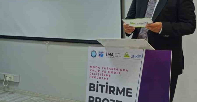 Geleceğin moda tasarımcıları Bursa’da sertifikalarını aldı