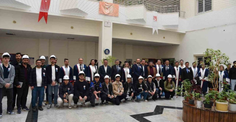 Geleceğin Mühendislerinin Baret Takma Heyecanı