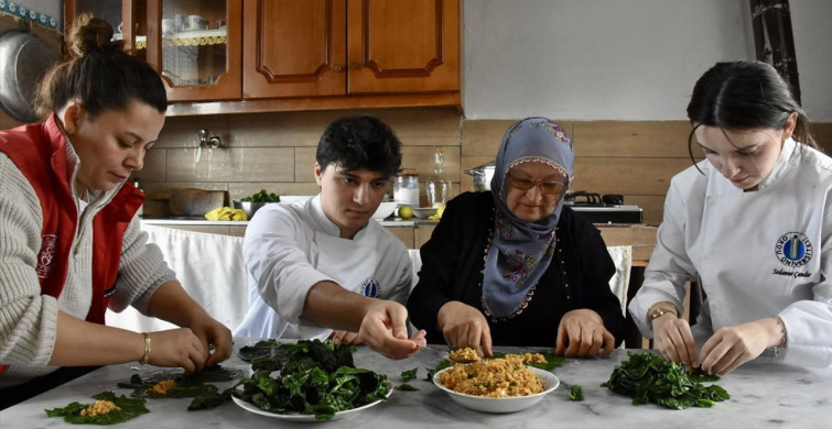 Geleceğin Şefleri Geleneksel Lezzetleri Öğreniyor