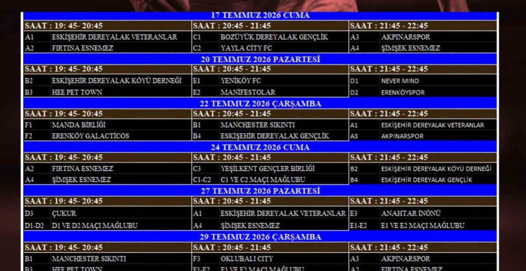 Geleneksel halı saha futbol turnuvası başlıyor