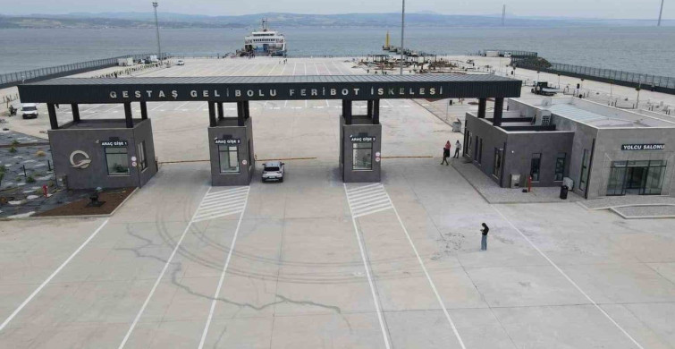 Gelibolu’da Yeni Feribot İskelesi Hizmete Giriyor