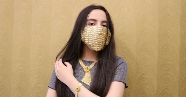 Gelinlere 22 Ayar Altın Maske