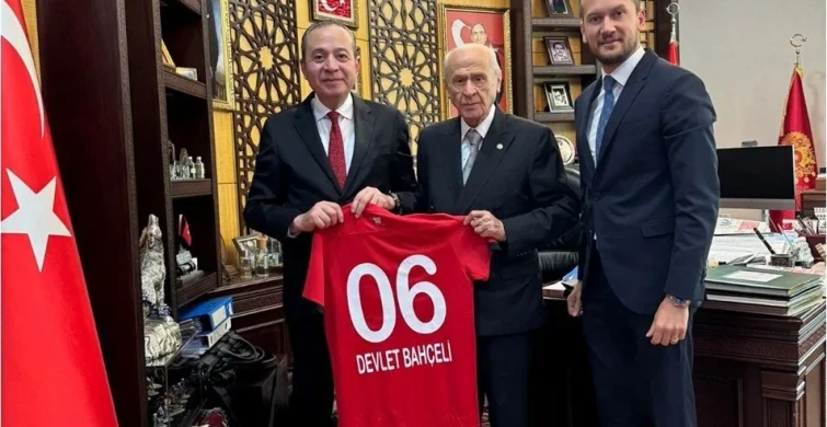 Gençlerbirliği'nden Devlet Bahçeli'ye Ziyaret