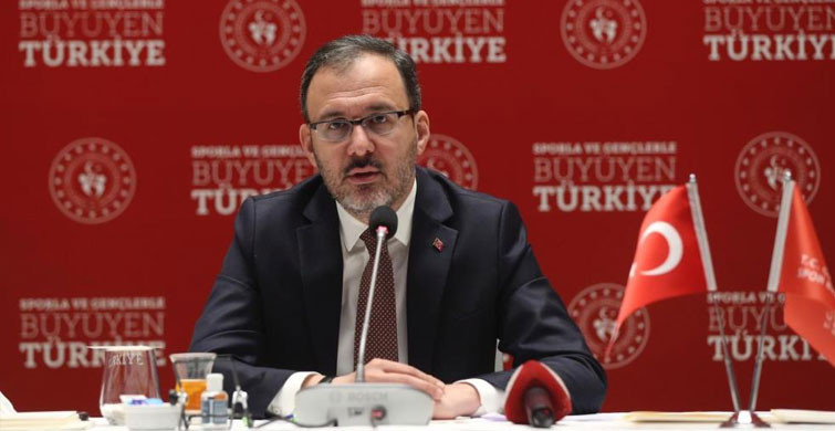 Gençlik ve Spor Bakanı Kasapoğlu'ndan Çarpıcı Açıklamalar