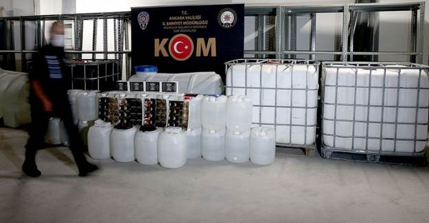 Sahte İçkiden 40 Kişi Tutuklandı!
