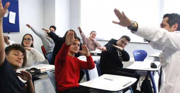 Geometri Dersini Erik Dalı İle Sevdiren Öğretmen