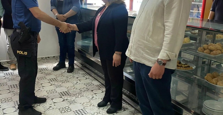 Germencik'te Bayramlaşma Coşkusu