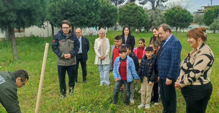 Germencik’te Özel Öğrencilerden Fidan Dikimi Etkinliği
