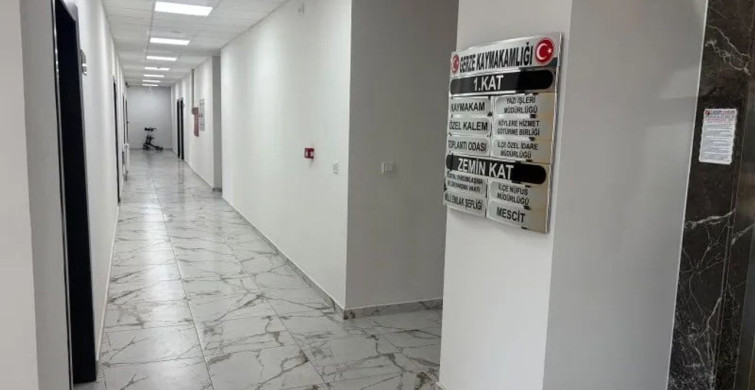 Gerze'de yeni kaymakamlık hizmet binası açıldı