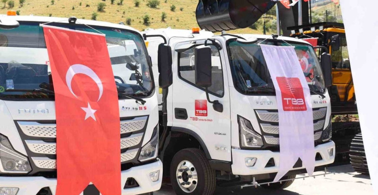 Giresun Belediyesi'nin araç filosu güçlendi