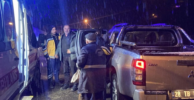 Giresun'da 98 Yaşındaki Kore Gazisi Hastaneye Ulaşıldı